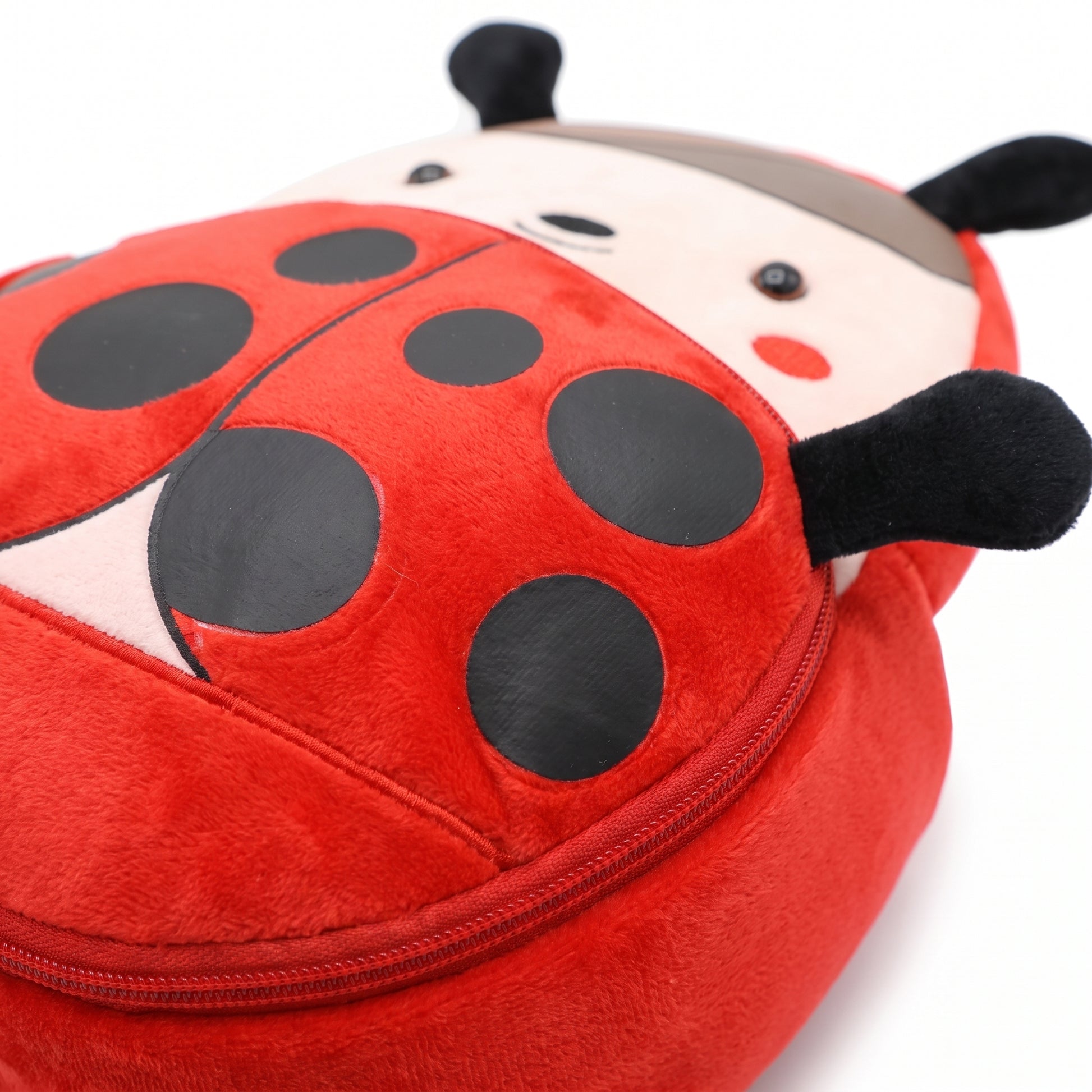 Kids Backpack Cartoon Cute Plush Small Zippered - detail