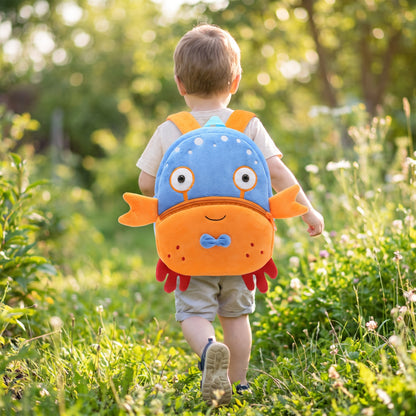Kids Backpack Cartoon Cute Plush Small Zippered - hero