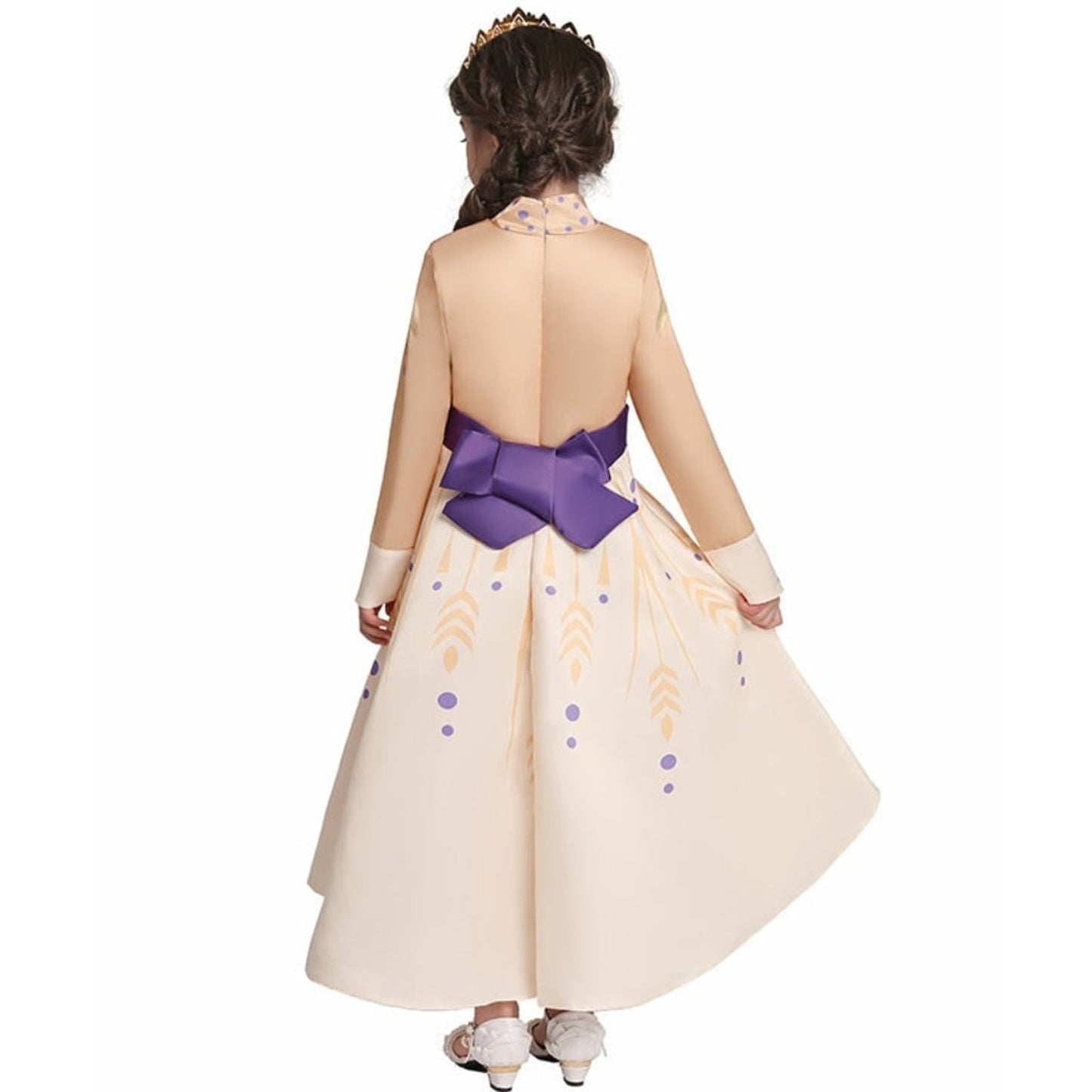 Kids' Princess Costume For Halloween Up With Tiara And Scepter Games All Included - Image 4