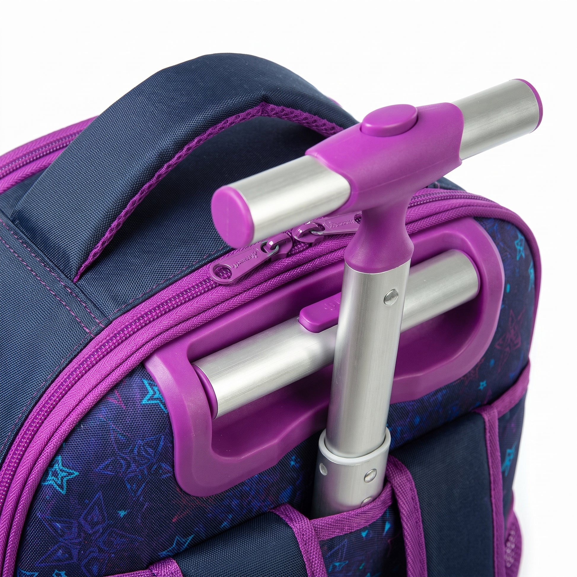 School Bag Childrens Rolling Backpack Cartoon Set - detail