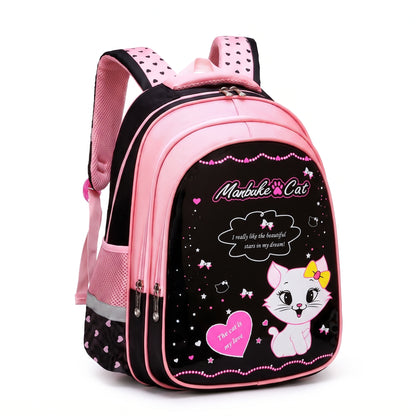 Kids Backpack Childrens School Bag kpop girls Cat Set - Image 12
