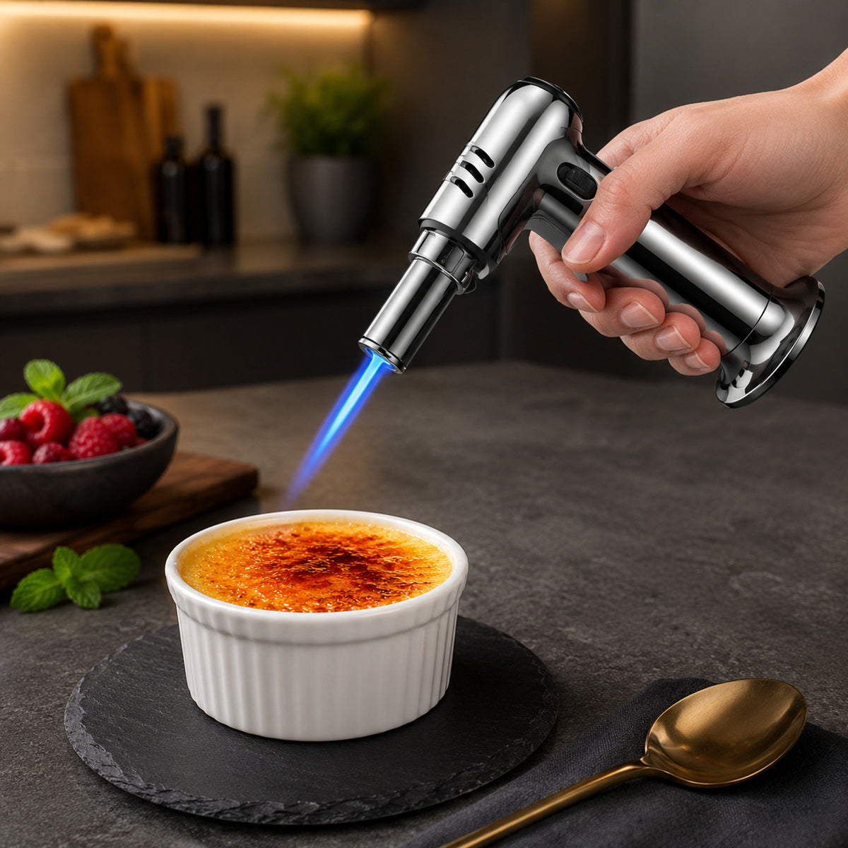 Kitchen Torch Küchenbrenner Für Karamellisieren Butanbrenner Bbq Gasbrenner - Image 8
