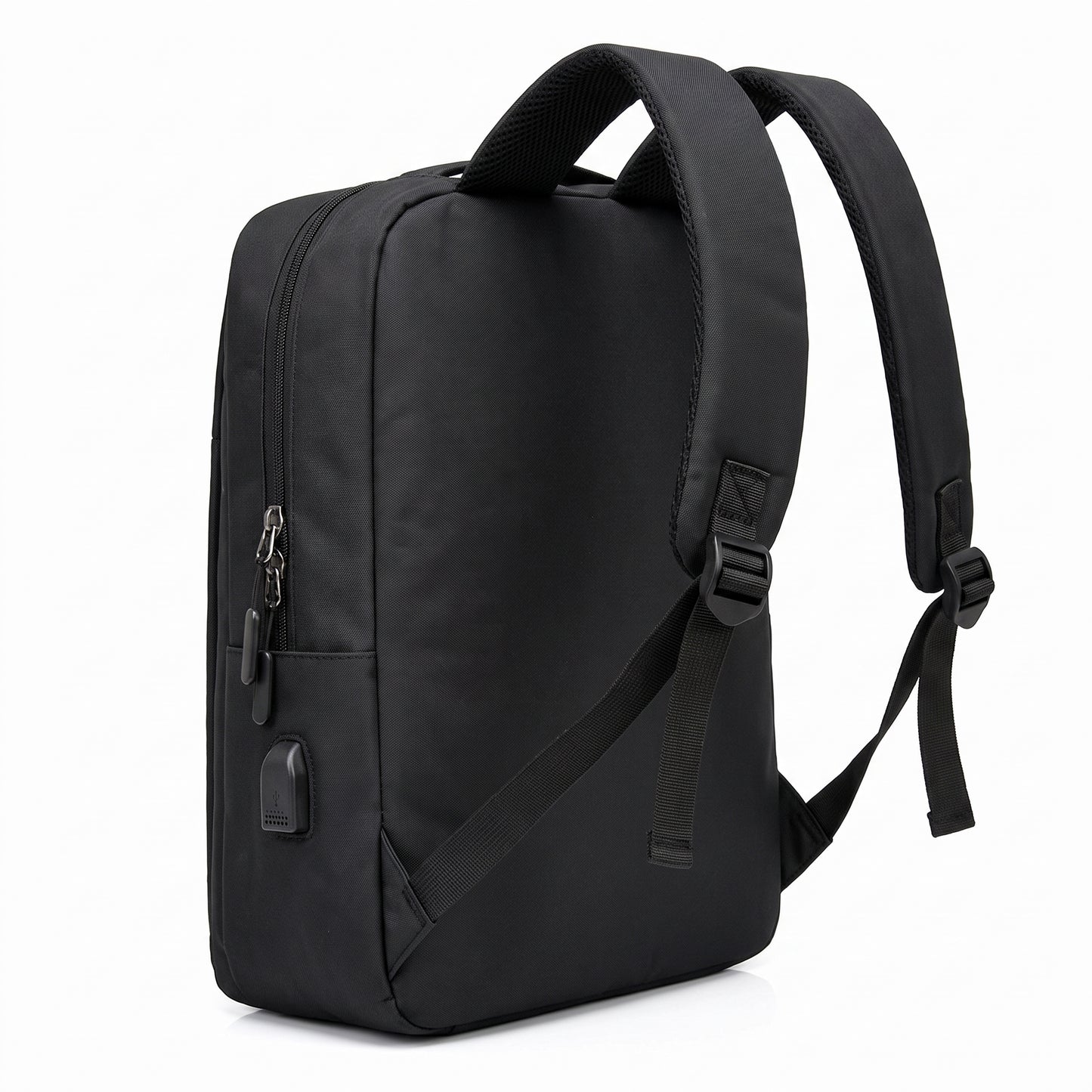 Backpack Laptop Bag USB Charging Work Commuter - angle