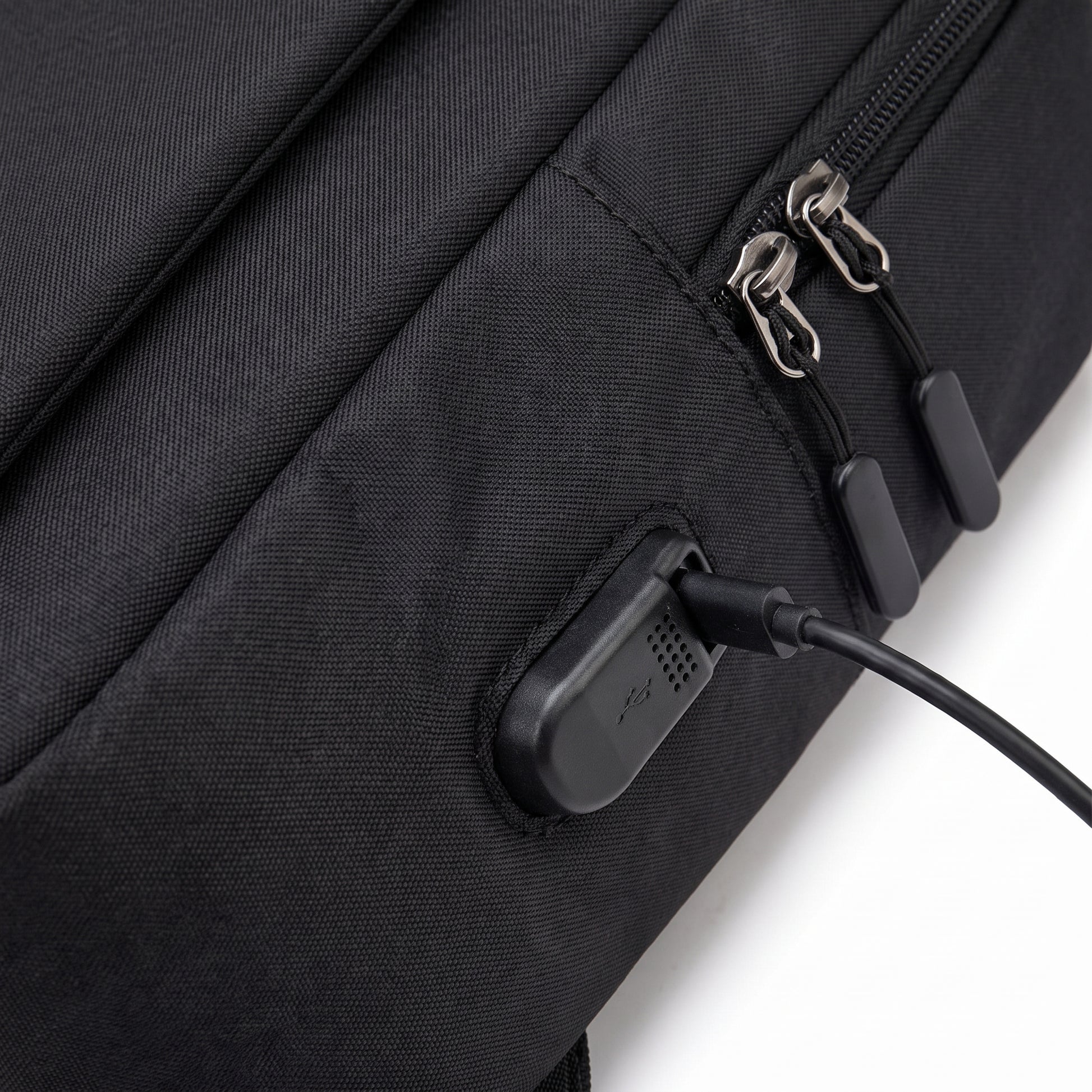 Backpack Laptop Bag USB Charging Work Commuter - detail