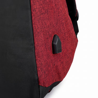 Backpack Laptop Bag Commuter Anti-Theft USB Charging Water Resistant - detail