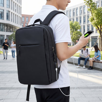 Backpack Laptop Bag USB Charging Work Commuter - hero