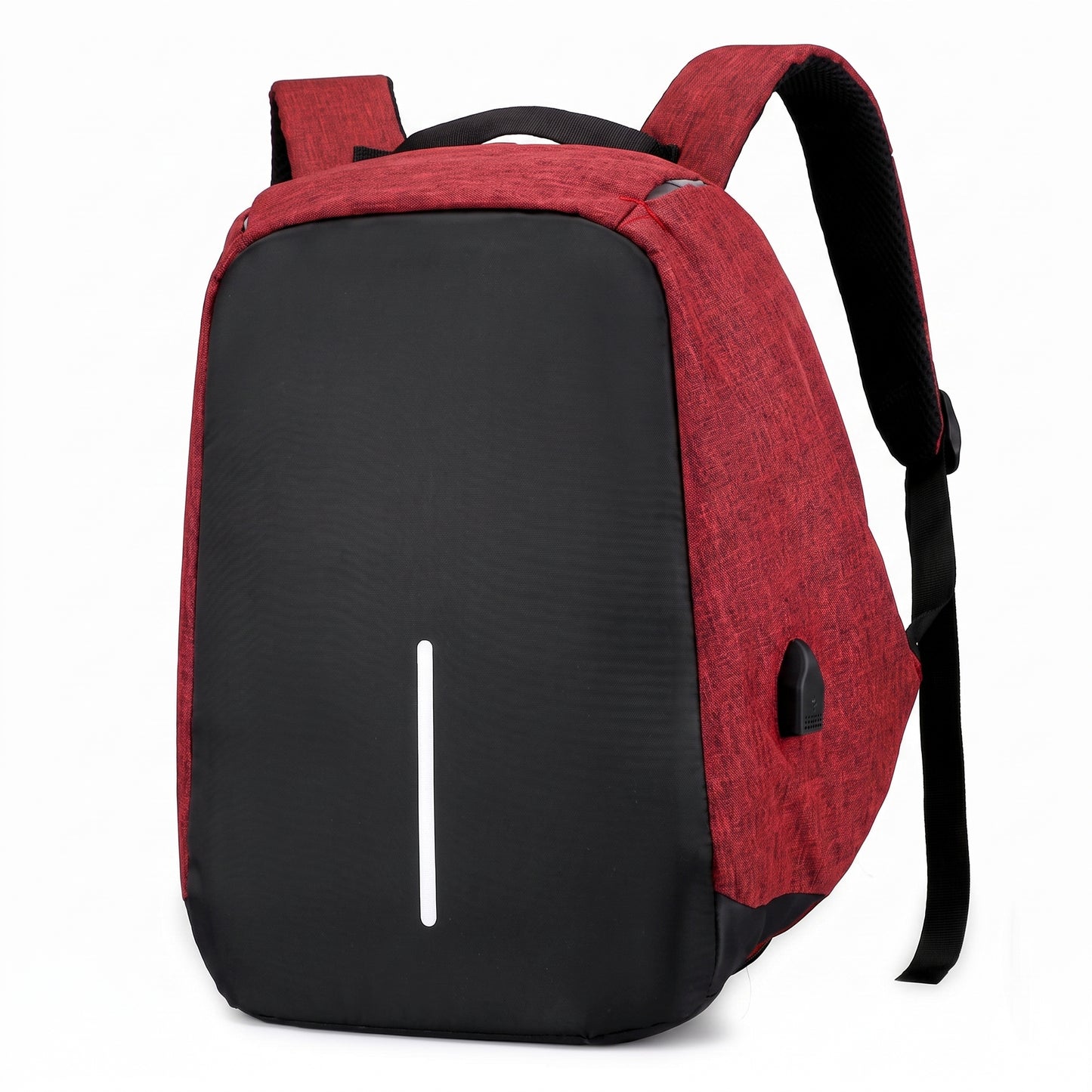 Backpack Laptop Bag Commuter Anti-Theft USB Charging Water Resistant - studio