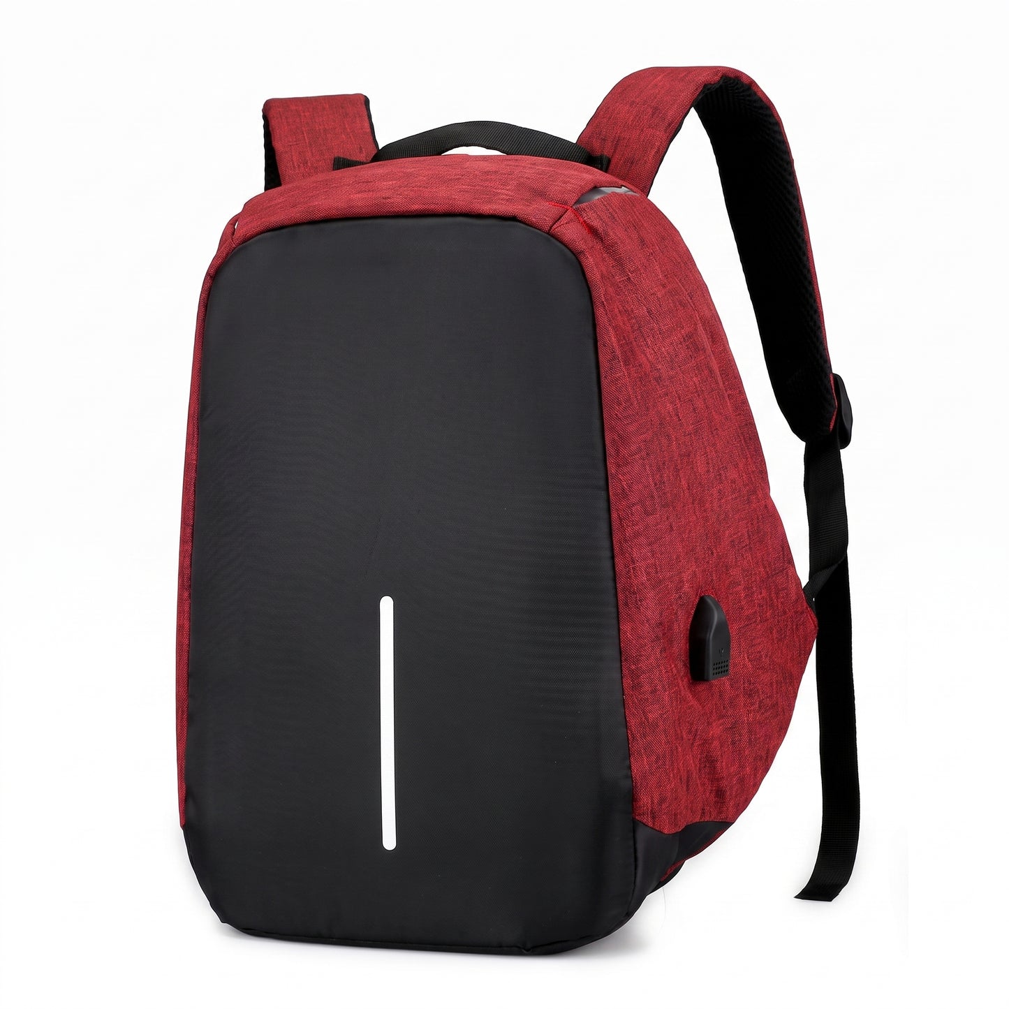 Backpack Laptop Bag Commuter Anti-Theft USB Charging Water Resistant - studio
