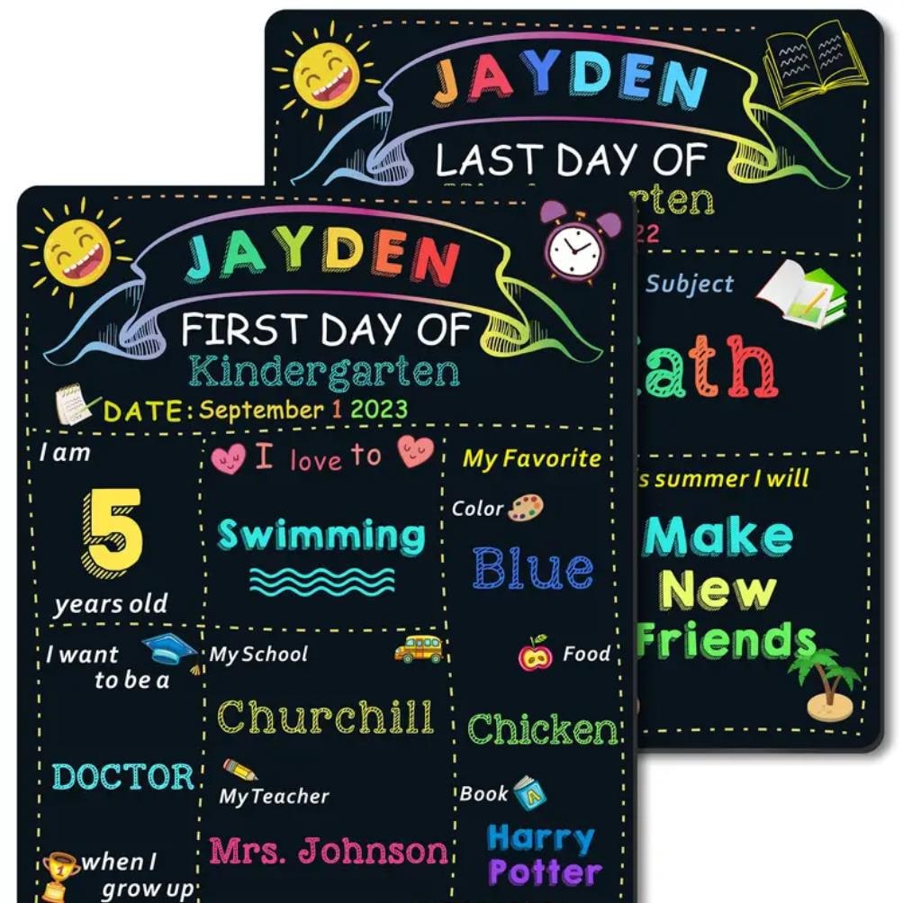 Last Day First Doublesided School Milestone Erasable Board - Image 10