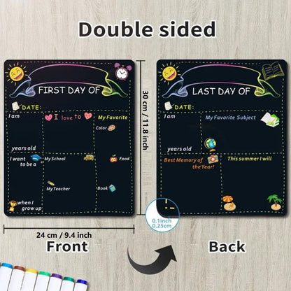 Last Day First Doublesided School Milestone Erasable Board - Image 8