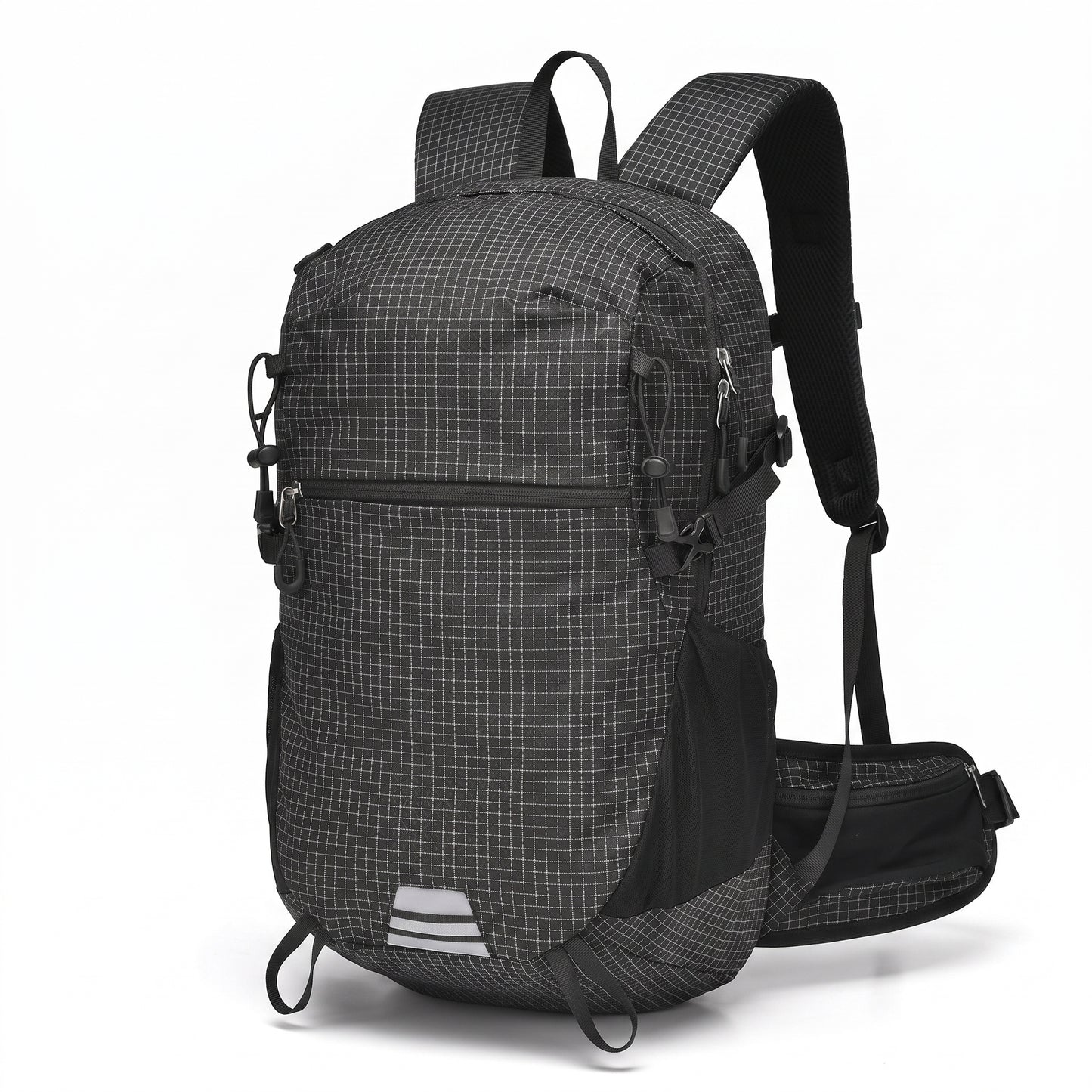 Lightweight Hiking Backpack with Secure Daypack and Pattern - studio
