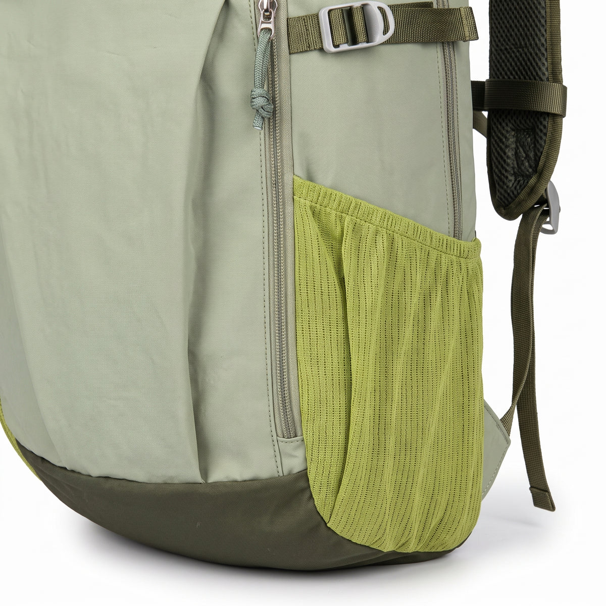 Outdoor Backpack with Supportive Small Travel and Zipper Closure - detail