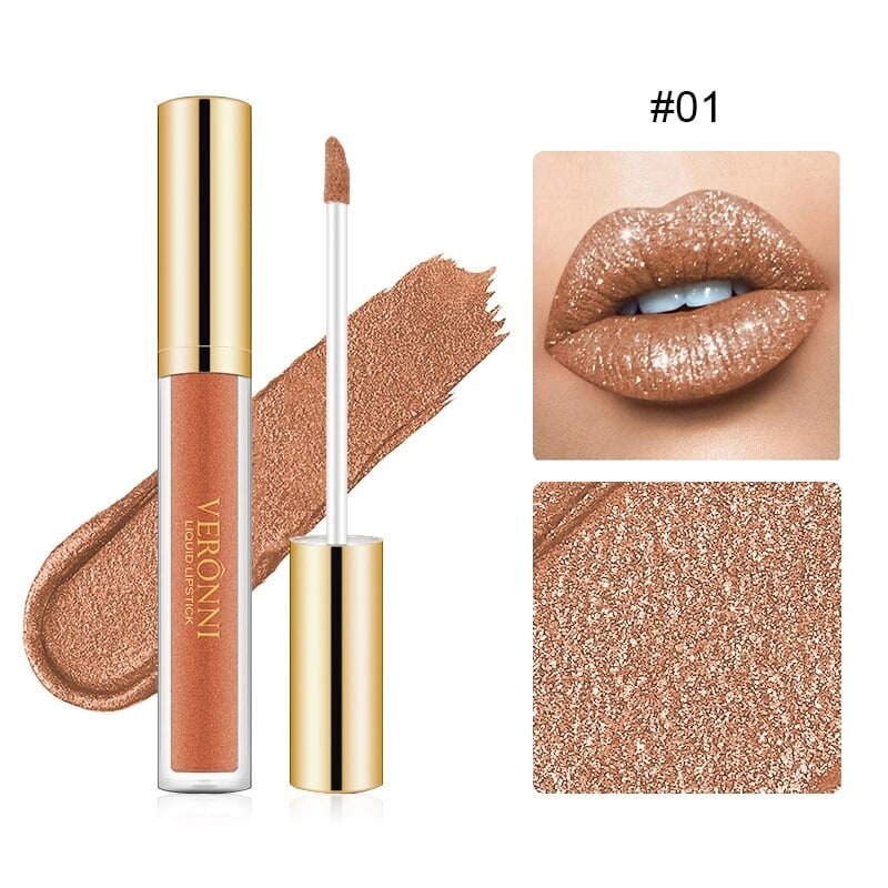Liquid Lipstick Glitter Sparkle Shine Shimmer Makeup - Image 16