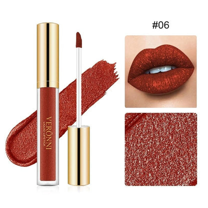 Liquid Lipstick Glitter Sparkle Shine Shimmer Makeup - Image 21