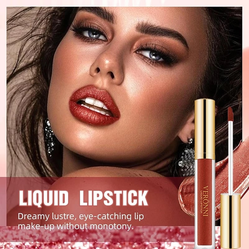 Liquid Lipstick Glitter Sparkle Shine Shimmer Makeup - Image 3