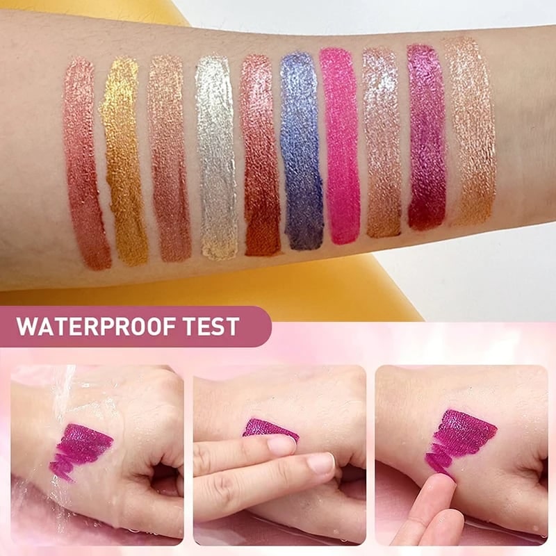 Liquid Lipstick Glitter Sparkle Shine Shimmer Makeup - Image 4