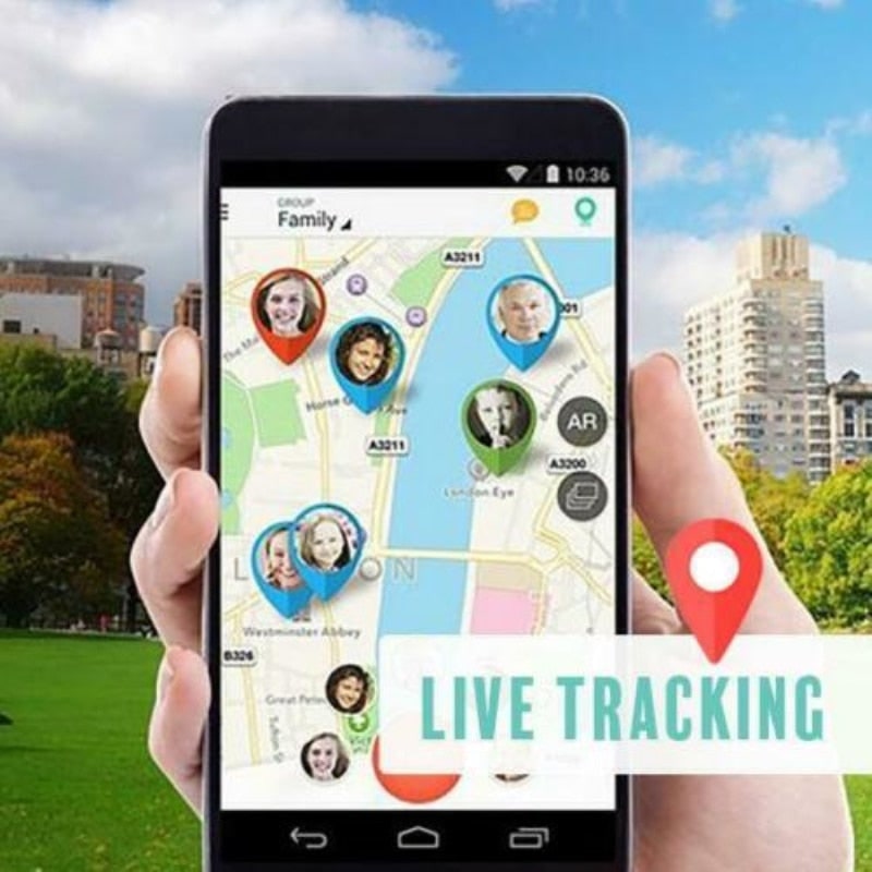 Location Tracker Portable Anti-Lost Keychain - Image 3