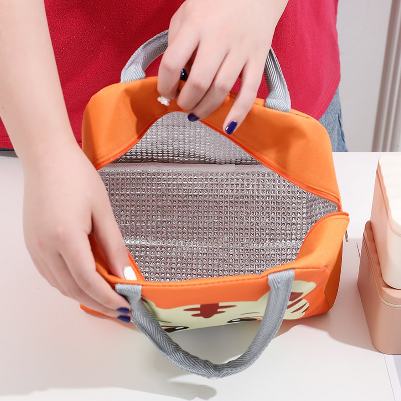 Lunch Bag Cooler Portable Insulated Cartoon Animal Design - Image 2