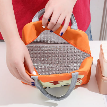 Lunch Bag Cooler Portable Insulated Cartoon Animal Design - Image 2