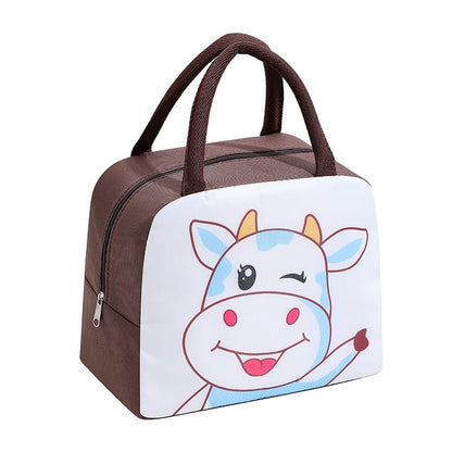 Lunch Bag Cooler Portable Insulated Cartoon Animal Design - Image 6