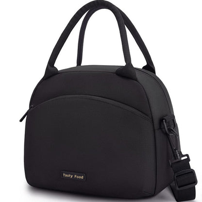 Lunch Bag School Insulated Portable Zippered Shoulder - Image 4