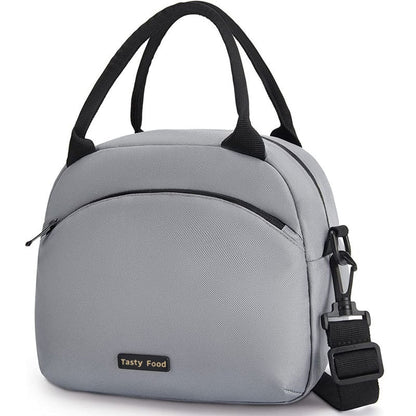 Lunch Bag School Insulated Portable Zippered Shoulder - Image 7