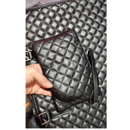 Lunch Bag Tote for Work Quilted Insulated Laptop - Image 2