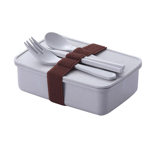 Lunch Box Bento Pastel Color Rectangular Cutlery - Image 8