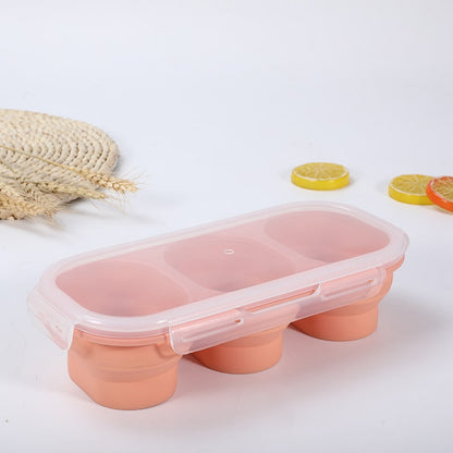 Lunch Box Collapsible Silicone Food Containers with Lids Storage - Image 15