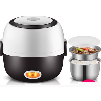 Lunch Box Electric Food Warmer Steamer Portable - Image 4