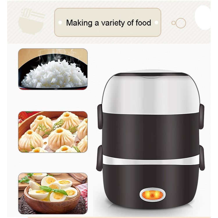 Lunch Box Electric Food Warmer Steamer Portable - Image 5