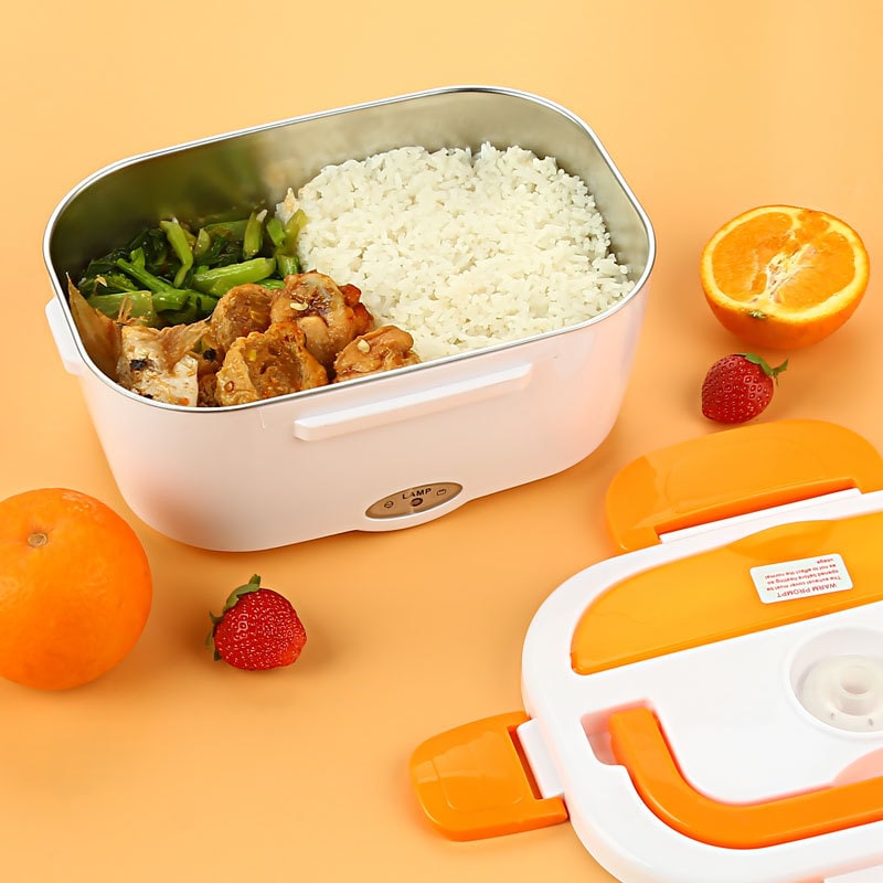 Lunch Box Portable Food Warmer Electric Heater Leakproof Rectangular - Image 18