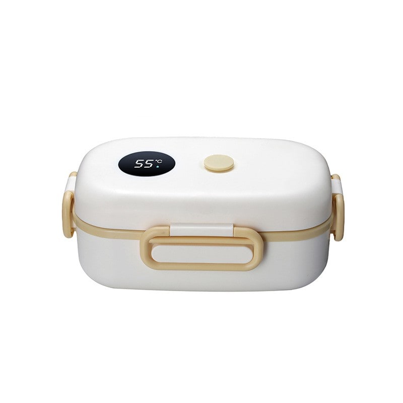 Lunch Box Portable Heated Food Warmer Digital Temperature Display - Image 1