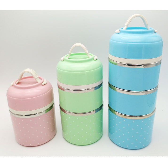 lunch box stainless steel insulated multi-tier food storage container - Image 25