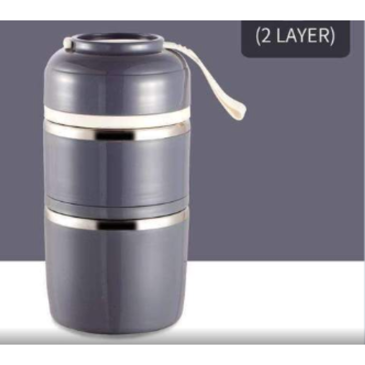 lunch box stainless steel insulated multi-tier food storage container - Image 32