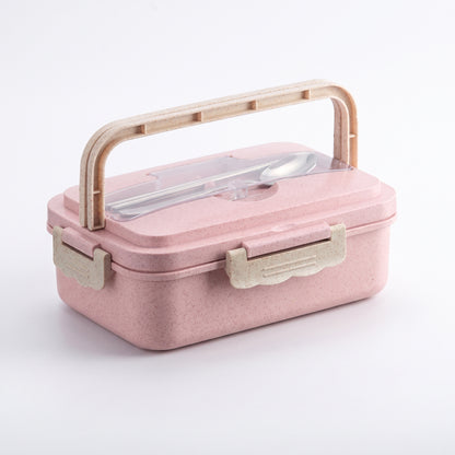 Lunch Box Bento Food Container Compartment Plastic Meal Prep - studio