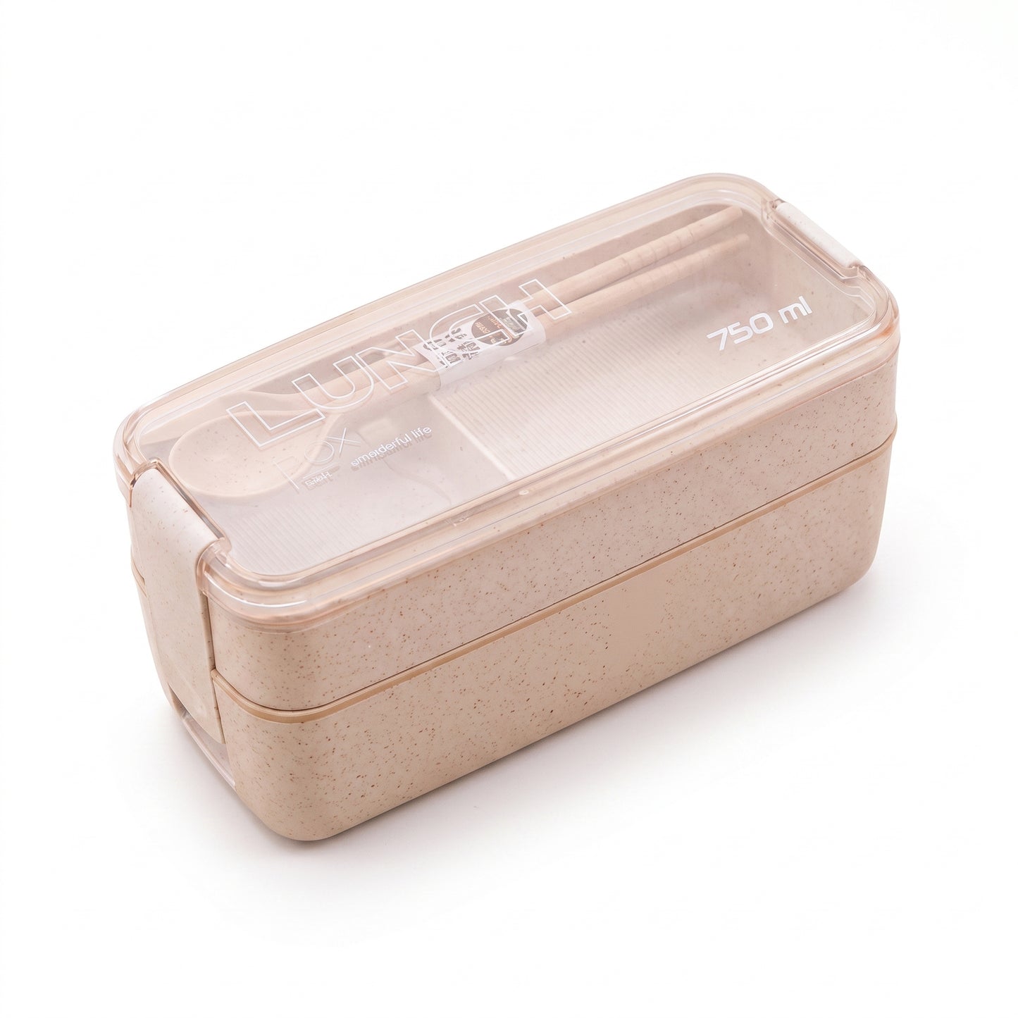 Lunch Box Bento Food Container Meal Prep Compartment Stackable - studio