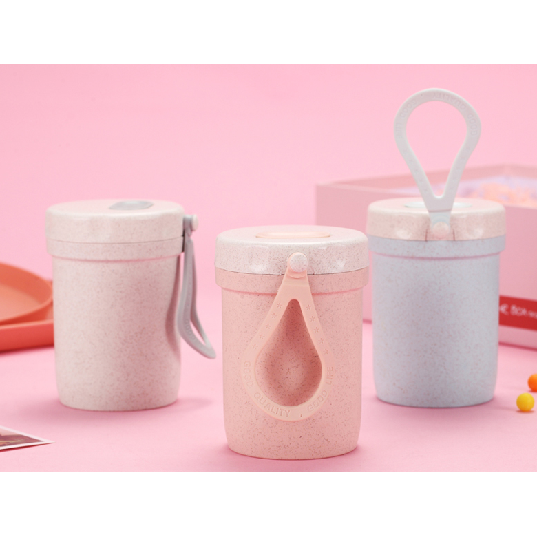 Lunch Box Two-Tier Bento Plastic Food Container - Image 3