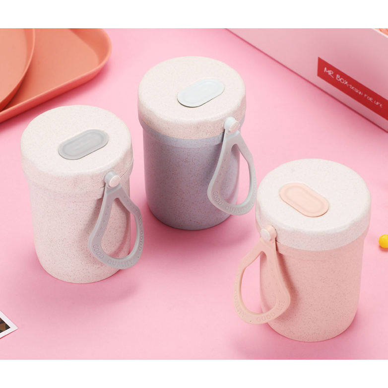 Lunch Box Two-Tier Bento Plastic Food Container - Image 6