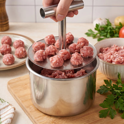 Meatball Maker Stainless Steel Multi-Ball Press - Image 3