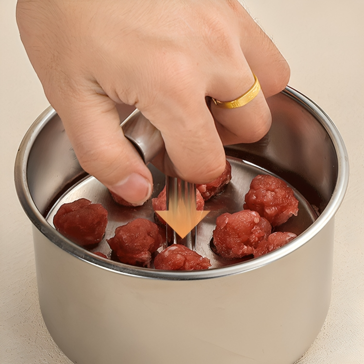 Meatball Maker Stainless Steel Multi-Ball Press - Image 5