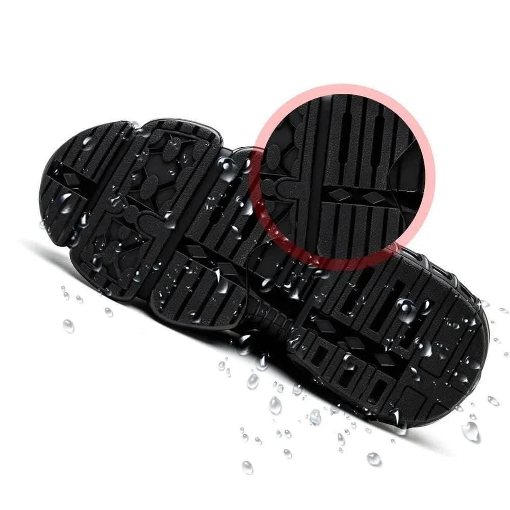 Men's Athletic Safety Work Shoes Toe Dial Closure Non-Slip - Image 5