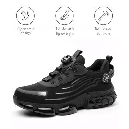 Men's Athletic Safety Work Shoes Toe Dial Closure Non-Slip - Image 6