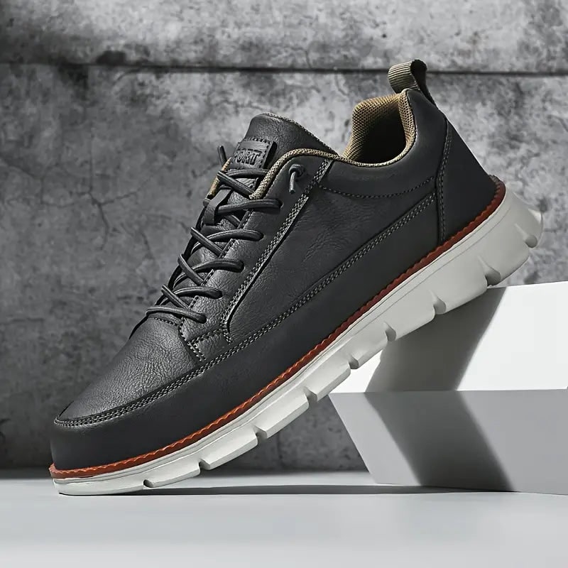 Men's Casual Sneakers Lace-Up | Sneakers for Men - Image 3