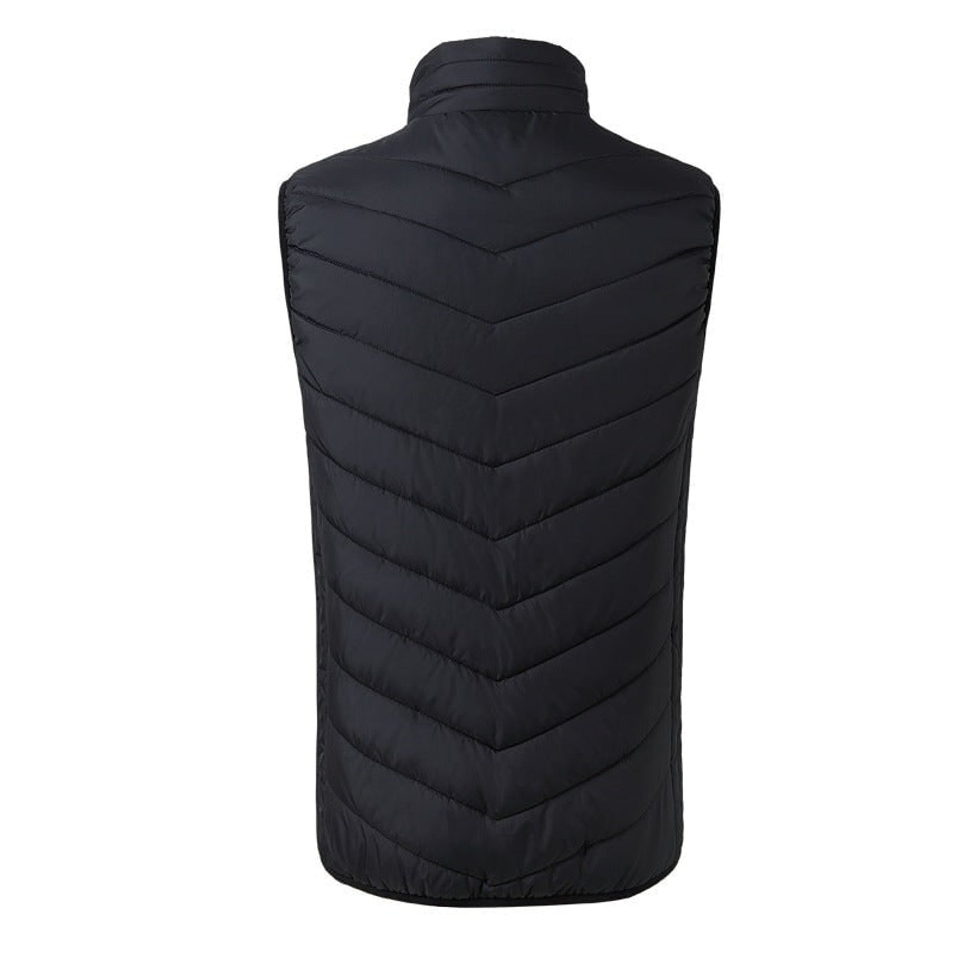 Men's Heated Vest For Men With USB Charging Stand Collar And Built-In Heating Zones - Image 4