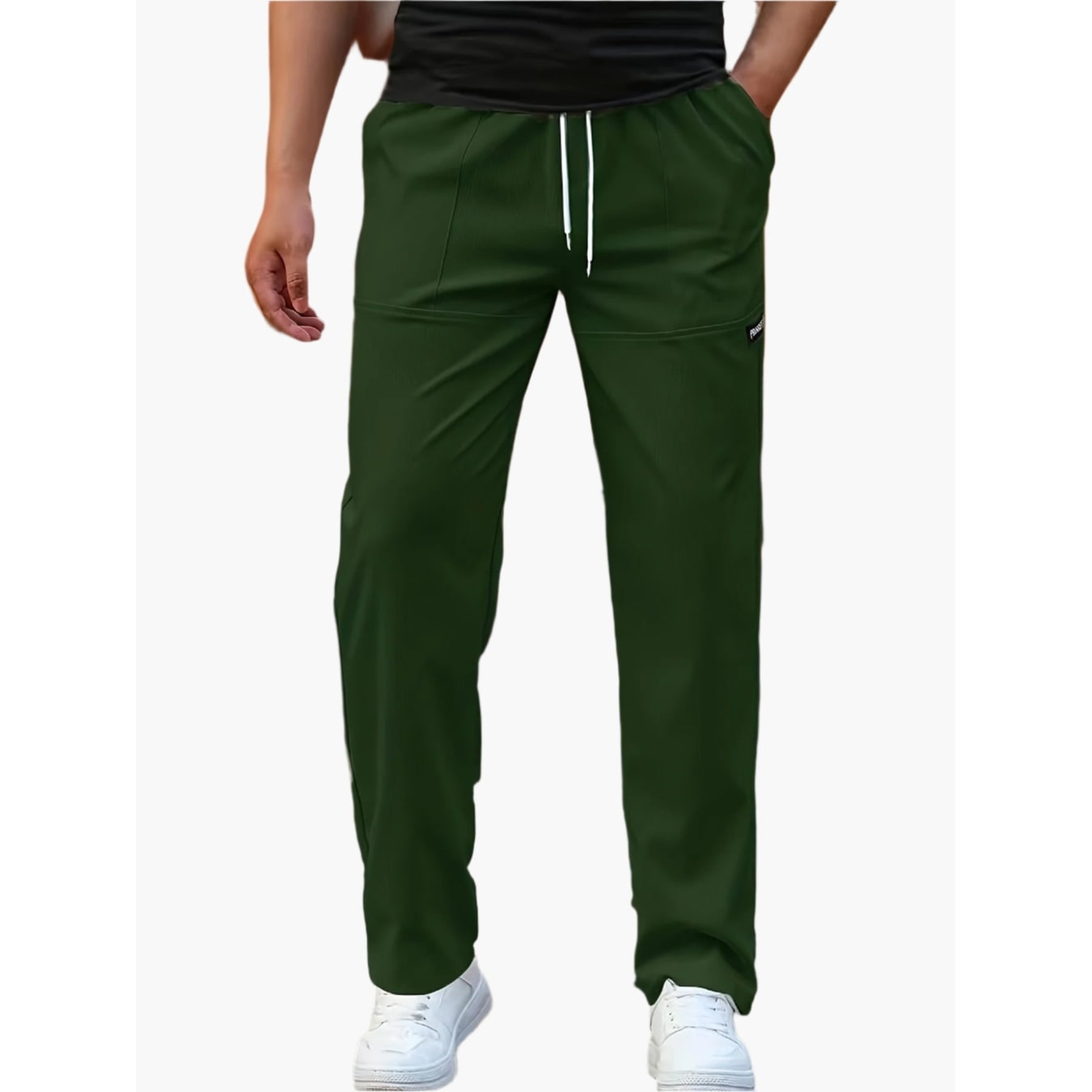Men's Jogging Pants - Comfortable Casual Sport Trousers, Straight Fit - Image 2