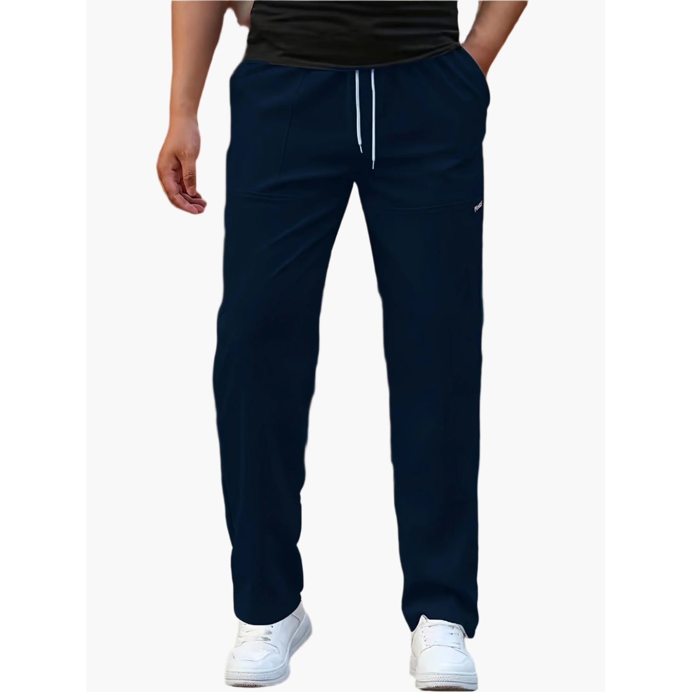 Men's Jogging Pants - Comfortable Casual Sport Trousers, Straight Fit - Image 3