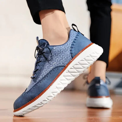 Men's Sneakers Genuine Leather Casual Shoes Comfort Sneakers for Men - Image 10