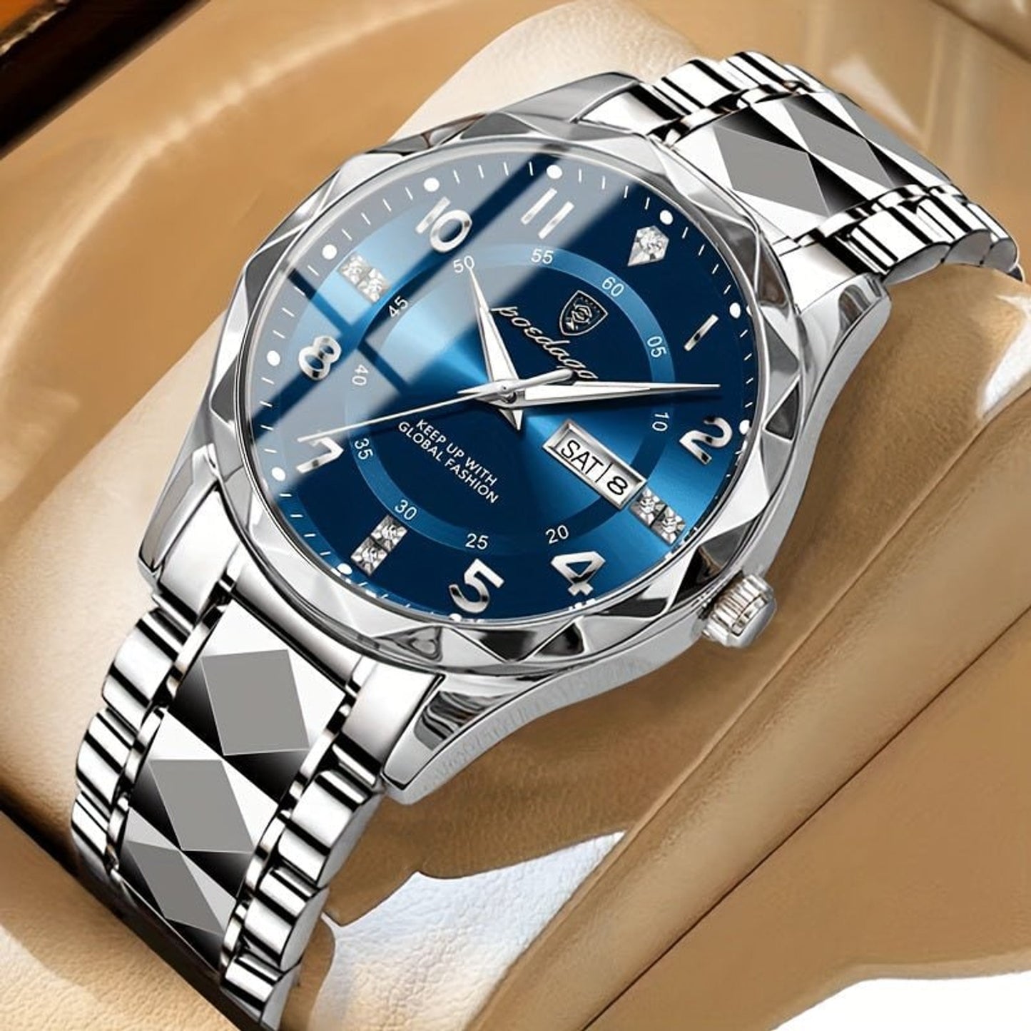 Men's Sports Watch with Secure Dress Design and Dial - Image 7