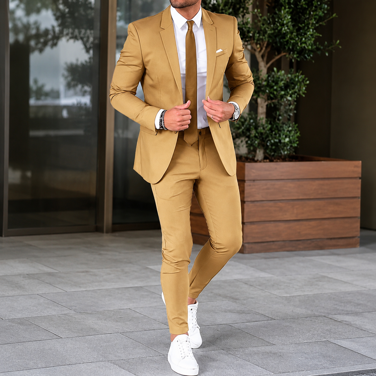 Men's Suit For Wedding Slim Fit - Image 2